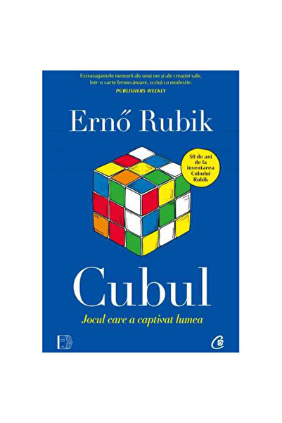 Curtea Veche Publishing Cubul. Jocul care a captivat lumea, Erno Rubik