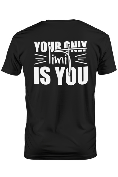 StoryGift Romania Tricou Barbati Cu Textul "your Only Limit Is You" - Singura...