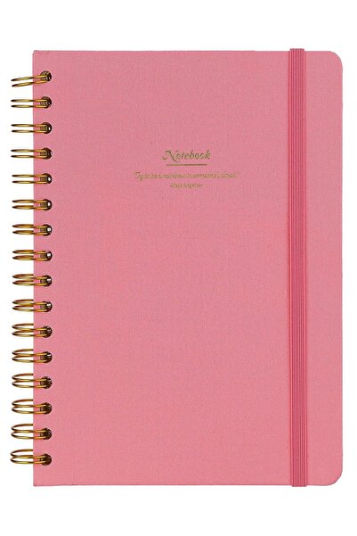 Bruno Visconti Spiralli Sert Kapak Not Defteri Canvas A5 100 Gram 160 Sayfa P...