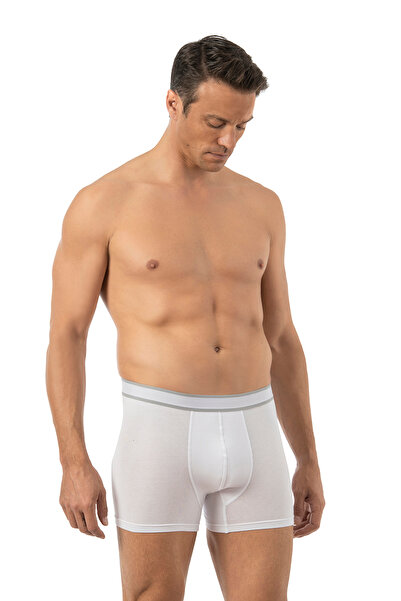 ÖZKAN underwear Özkan 11226 Πακέτο 5 Ανδρικά 95% βαμβακερά Lycra Μονό Ζέρσεϊ Ύφασμα εύκαμπτο άνετο μπόξερ σορτς