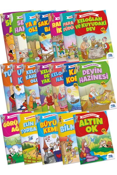 Tandem Yayınları KÜLTÜRÜMÜZDEN SEÇMELER KUTULU ( 20 KİTAP ) - 1 ve 2. sınıflar için