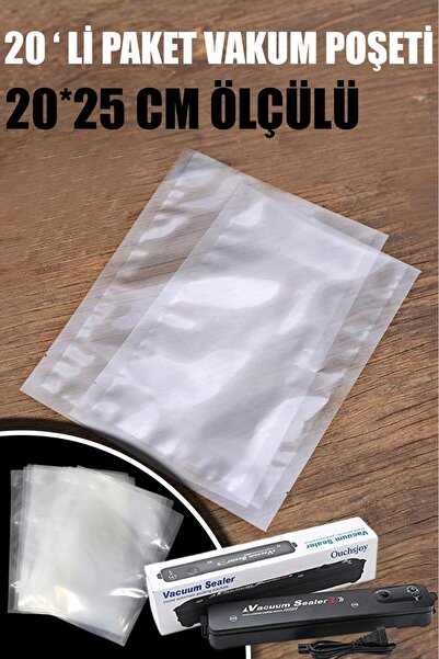 CMT 📦20 Lİ PAKET VAKUM POŞETİ