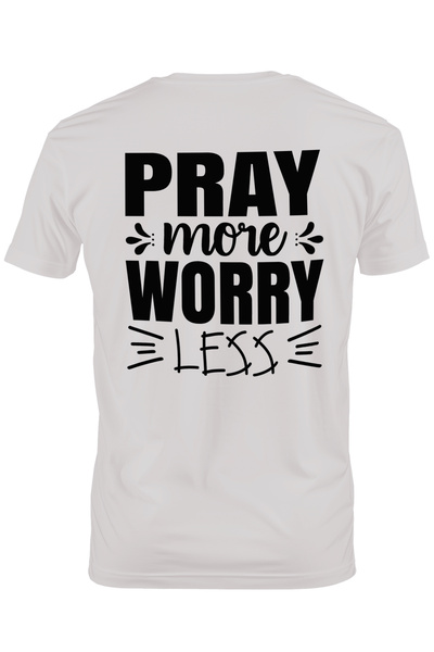 StoryGift Romania Tricou Barbati Cu Text Motivational In Limba Engleza "pray ...