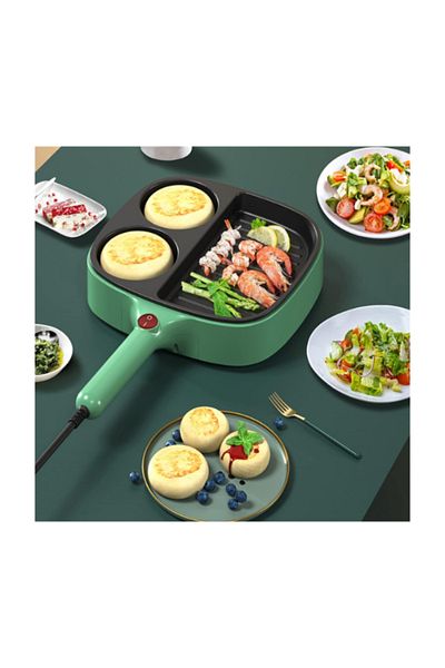 MACON Multifunctional Mini Electric Cooker – Hotpot, Frying, Steamer & Heating Wok in One