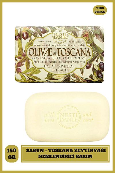 Nesti Dante Olivae Di Toscana Solid Soap 150 g |   Moisturizer |   Olive Extract