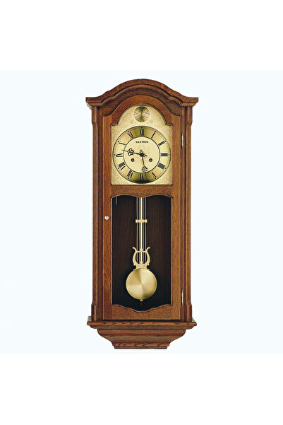 ULTIMA 9270 EP Kurmalı Ahşap Duvar Saati