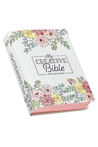 Christian Art Publishers Kjv Holy Bible My Creative Bible Faux Leather Flexible Cover Ribbon Marker King James Version