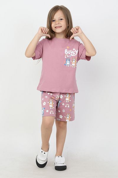 e-çocuk Bluey Dog Girl's 2-Piece Set 4874