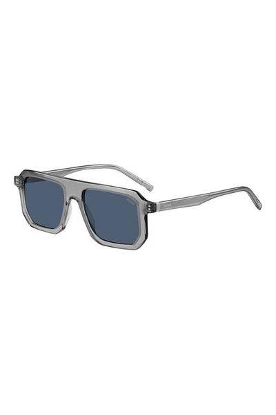 HUGO Men's Sunglasses Hugo HG 1312/S KB7/KU, Plastic, Grey, 53 mm