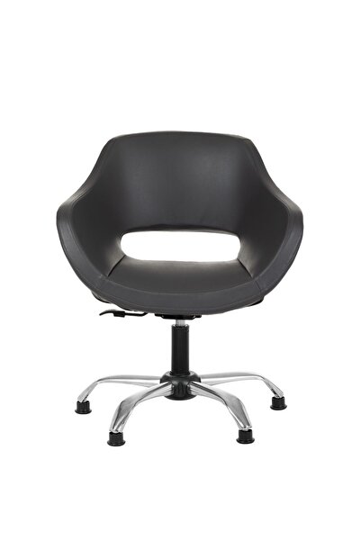 MARKAELZ Krom Metal Ayaklı Ofis Çocuk Odası Çalışma Sandalyesi (ayarlanilabil...