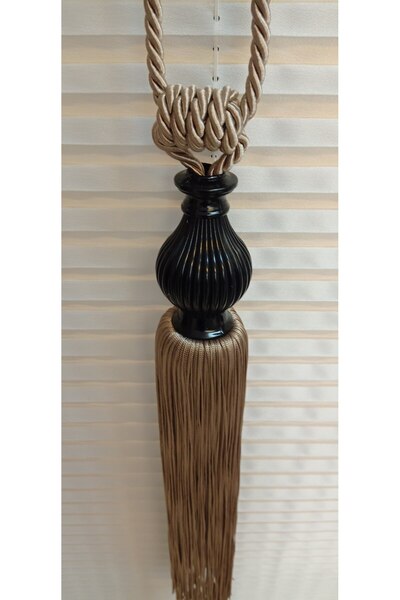 serART Black Line Backdrop Curtain Double-Breasted Curtain Ceiling Binding Bracolperde Accessory