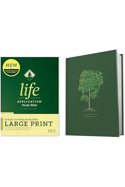 Tyndale House Publishers Nlt Life Application Study Bible Third Edition Large Print
