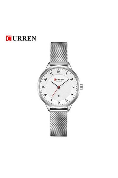 Curren Women’s Watch – Fashion Analog Quartz Watch with 3.0cm Dial & Mesh Strap
