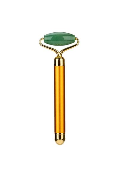 MACVI Rola jad cu vibratii Macvi®, masaj facial si corporal, functii antirid, anticearcan, lifting, Verde