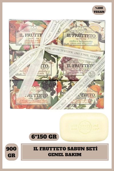 Nesti Dante Dei Colli Fiorentini Soap Set 6*150Gr | General Care |   Gınestra,Cıpresso,Lavanda,Iris,Vı