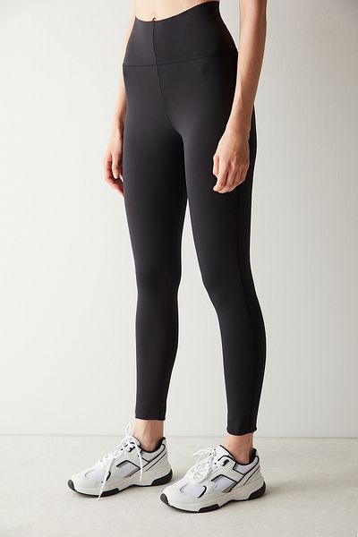 Penti Schwarze, knöchellange Leggings mit hoher Taille und Recovery-Funktion
