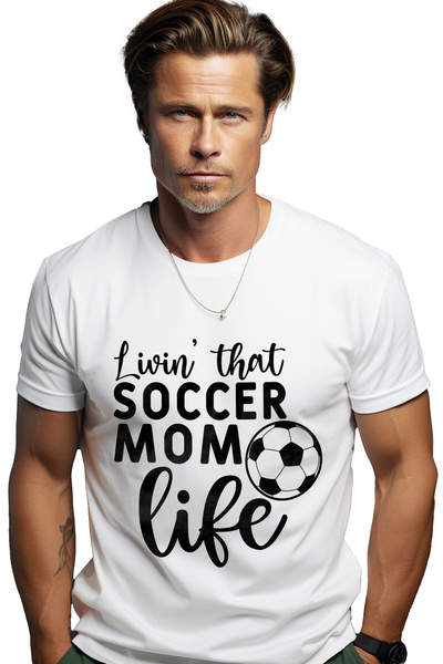 StoryGift Romania Tricou Barbati cu minge de fotbal pentru mamele care au ace...