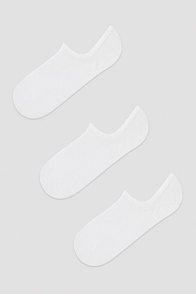 Penti Мъжки бели чорапи Suba Super Fit от 3 части