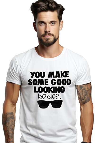 StoryGift Romania Tricou Barbati Cu Ochelari De Soare Si Mesajul "you Make So...