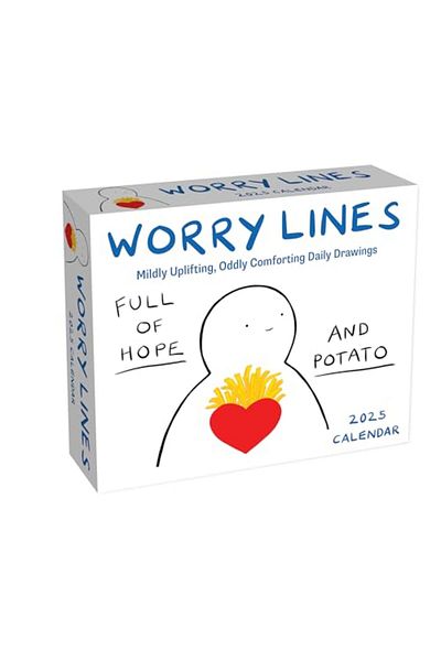 Andrews McMeel Publishing Worry Lines 2025 Daytoday Calendar