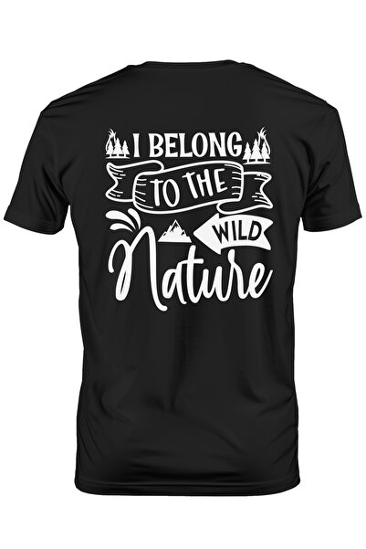 StoryGift Romania Men's T-shirt with mountains and fir trees with the message...