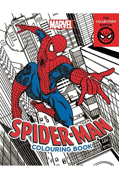 STUDIO PRESS Marvel Spiderman Colouring Book The Collectors Edition