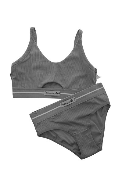 DoDe Flora Koza Dora Model Camisole ριγέ αθλητική φόρμα - 80343