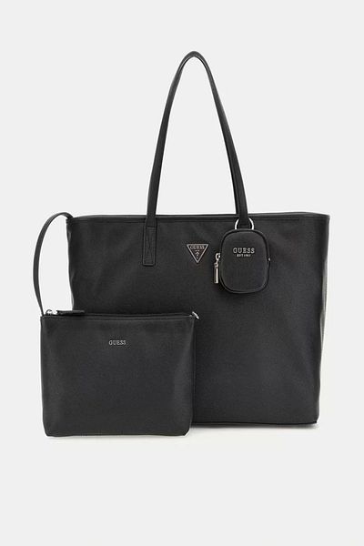 Guess Power Play Large Tech Tote női fekete válltáska Hwbg9006240-bla