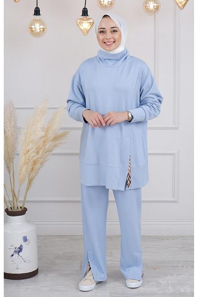 Pieef Suit 2397 Gray Blue
