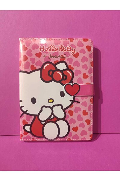 Bruno Visconti Vj Hello Kitty Ve Arkşvegan Not Defteri Deri Mıknatıslı Günlük...