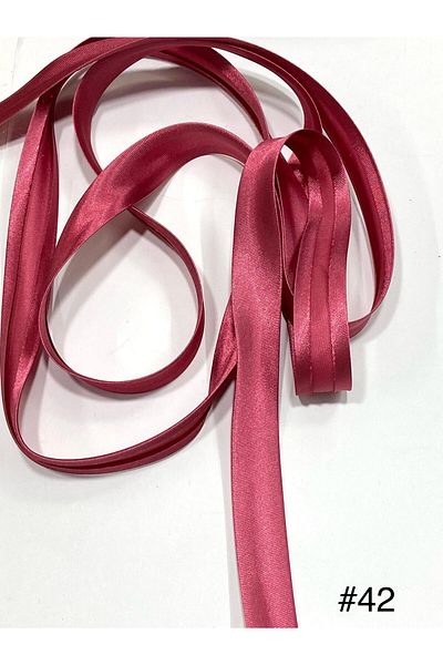 karantuhafiye Satin Bias 2 cm / Satin Bias Bias / 25 Meters