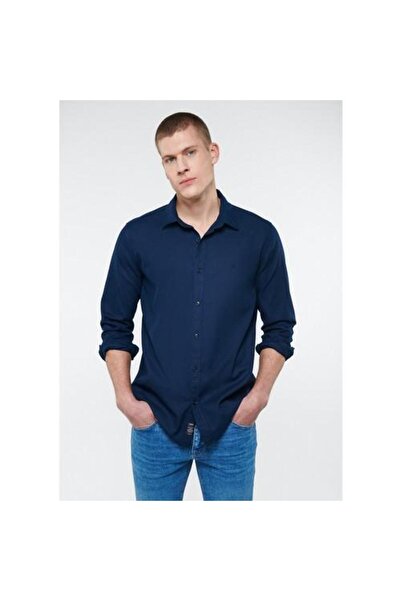 Mavi UZUN KOL GÖMLEK