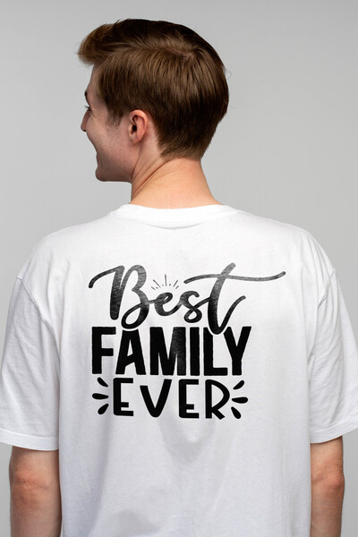 StoryGift Romania Tricou bărbătesc pentru cea mai bună familie din toate timp...