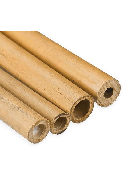 Relaxdays Set of 25 multifunctional bamboo sticks, 150cm, Relaxdays