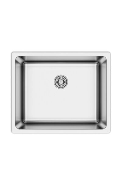 Asil Krom Paslanmaz Çelik Evye (AS 359) 5 Yıl Garanti. Ücretsiz Kargo. Sifon Takımı Hediye