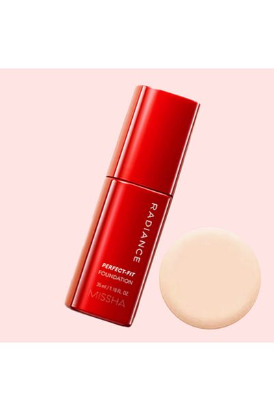 Missha Radiance Perfect Fit Foundation, MISSHA, 35ml No.21 Fair