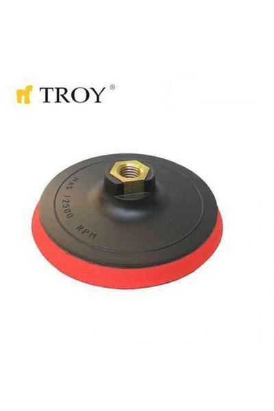 TROY 27910 Under Disc 115mm, Hook and Loop Sanding Coaster Shaft