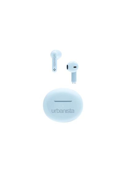 Urbanista Căști Austin, True Wireless, Bluetooth 5.3, IPX4, până la 5 ore, USB-C, albastre