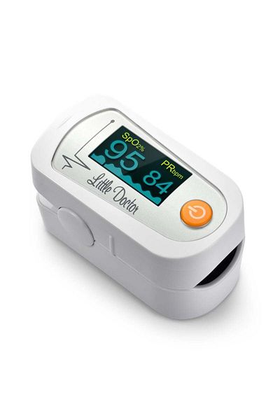 Little Doctor Little Doctor MD300C23 pulse oximeter, indicates the level of oxygen saturation in the blood