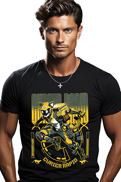 StoryGift Romania Tricou Barbati Cheetah - Sofer De Livrari Rapide La Domicil...
