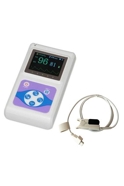 Contec Contec CMS60D professional pulse oximeter, model 2025, adult sensor