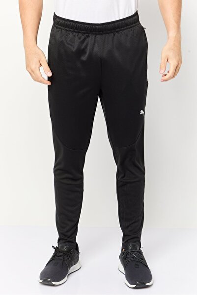Puma بنطال رياضي رجالي ضيق للتدريب، أسود