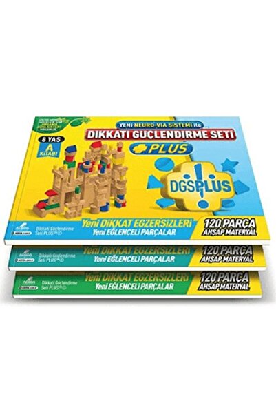 Türk Dil Kurumu Yayınları Dikkati Güçlendirme Seti Plus 8 Yaş Kitap