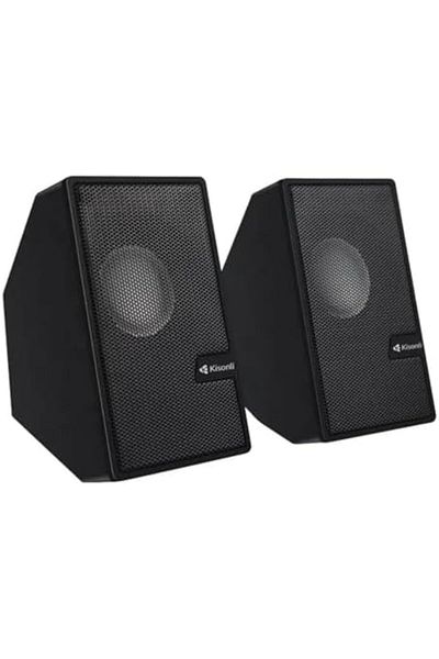 Kisonli Computer Desktop Music Player Usb Speaker For Pc Laptop Notebook- (S-555)