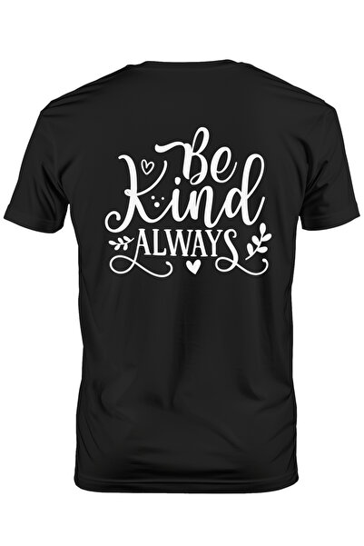 StoryGift Romania Tricou Barbati Cu Inimioare Si Textul In Engleza "be Kind. ...