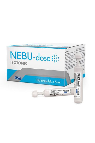 Solinea Solinea NEBU-dose isotonic saline, 0.9% concentration, 100 single doses x 5 ml
