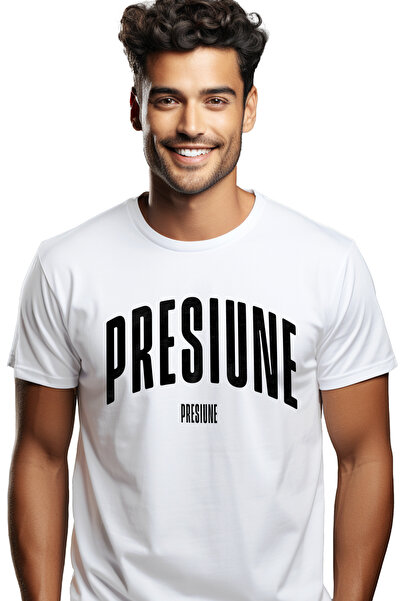 StoryGift Romania Tricou Barbati Cuvantul Presiune, Motivational, Self Help, ...