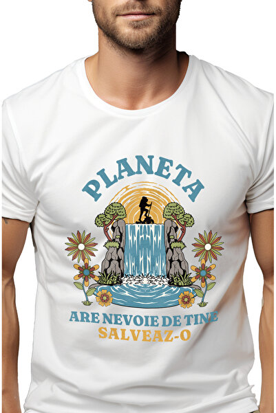 StoryGift Romania Tricou Barbati Planeta Are Nevoie De Tine, Cercetas Aventur...