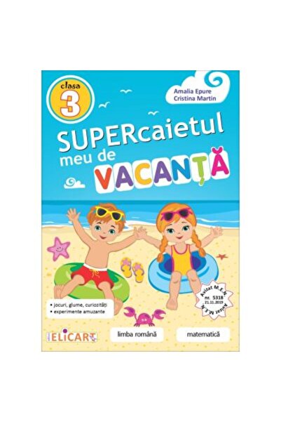 AngelicArt Το Σούπερ Τετράδιό μου για τις Διακοπές, Έκδοση 3ης Τάξης 2022, Αμ...