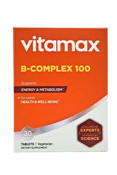 Vitamax B-Complex 100Mg Tablet 30S